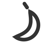 Banana SVG Icon